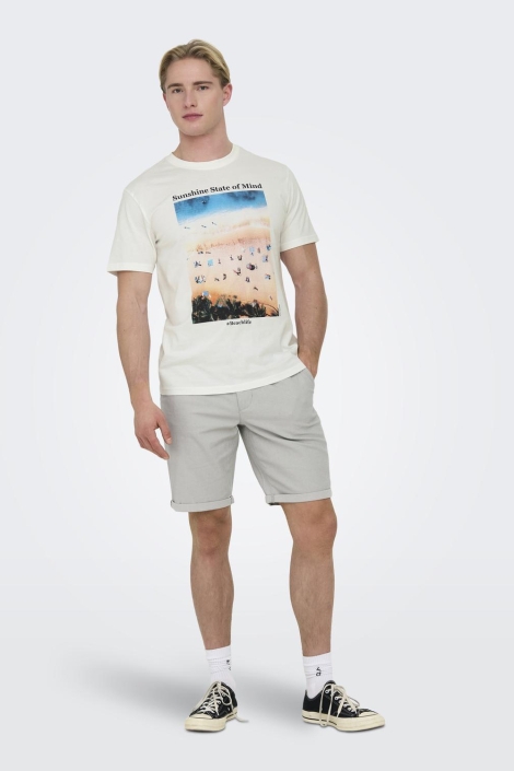 Only & Sons onspeter dobby 0058 shorts noos